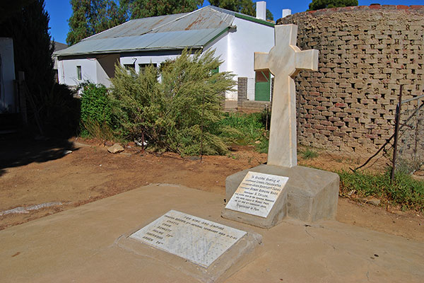 Anglo Boer War graves in Middelpos