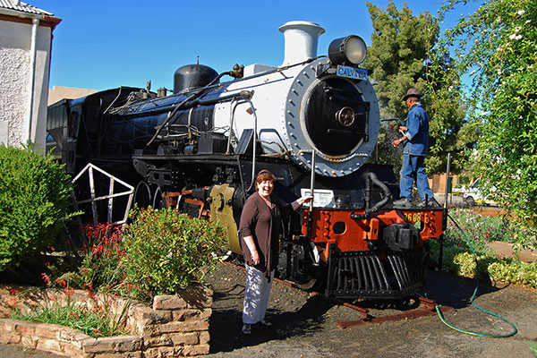 Class 24 Steam Locomotive in the Calvinia Museum