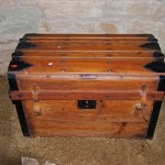 Original yellowwood trunk used by the Trekboers in their ox wagons