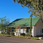 A beautifully restored Karoo cottage in Loxton basks in the early morning sunlight