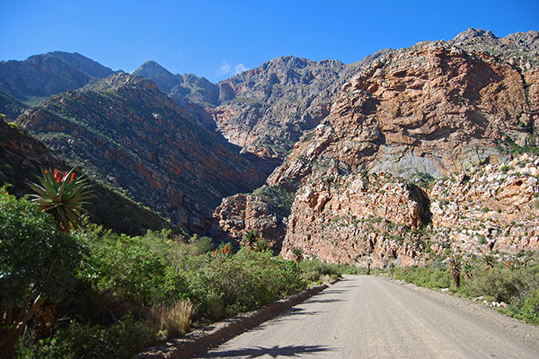 Approaching the Southern End of Seweweekspoort