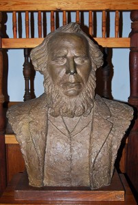 Bust of Louw Wepener in the Hester Rupert Art Gallery
