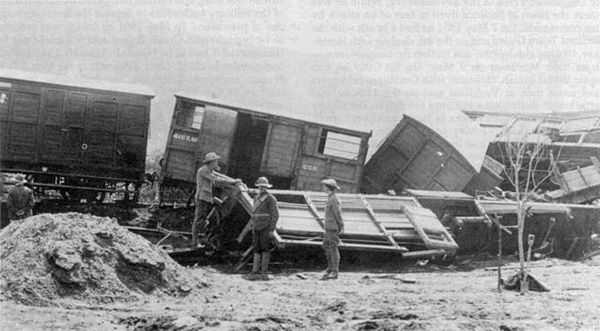 Sabotage of the railways by Boer Commandos