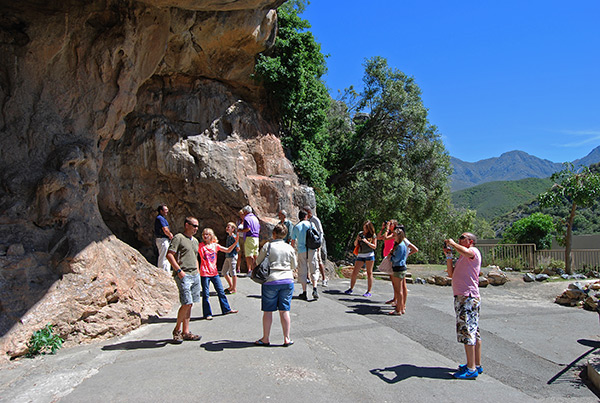 Entrance to the Cango Caves