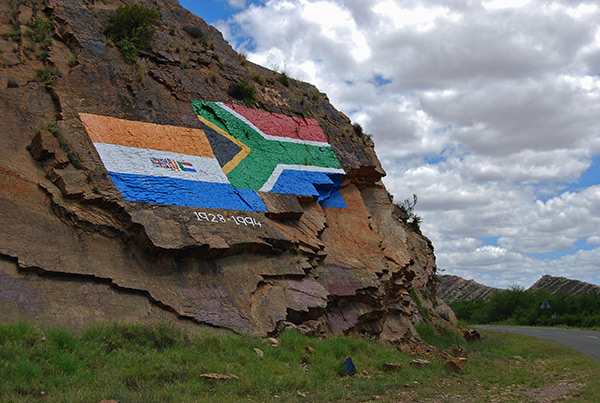 Valley of the Flags near Steytlerville