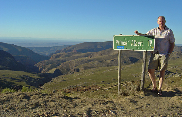 The summit of the Swartberg Pass