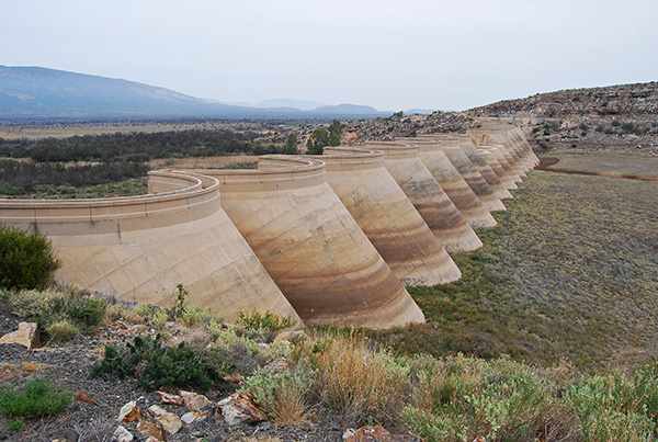 Beervlei Dam Wall