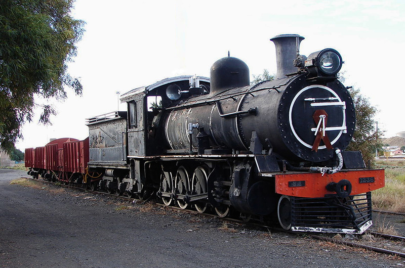 Steam Locomotive at De Aar