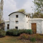 Hay bale house in Orania