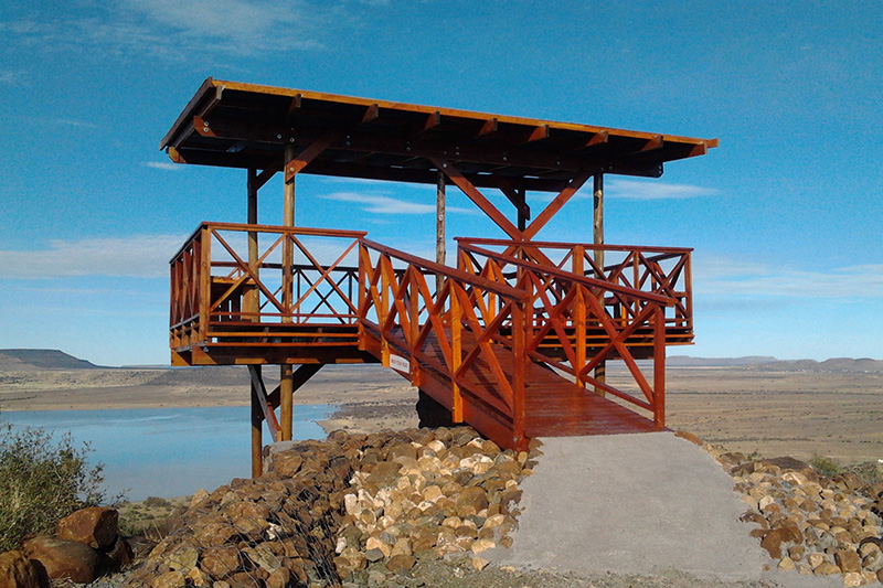 Viewing Platform in Rolfontein Nature Reserve