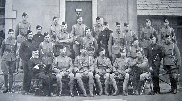 Officers of the North Staffordshire Regiment during the 2nd Anglo Boer War